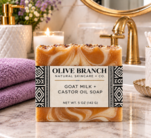Load image into Gallery viewer, Goat Milk + Castor Soap Bars