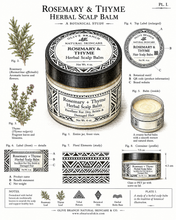 Load image into Gallery viewer, Rosemary &amp; Thyme Scalp Balm
