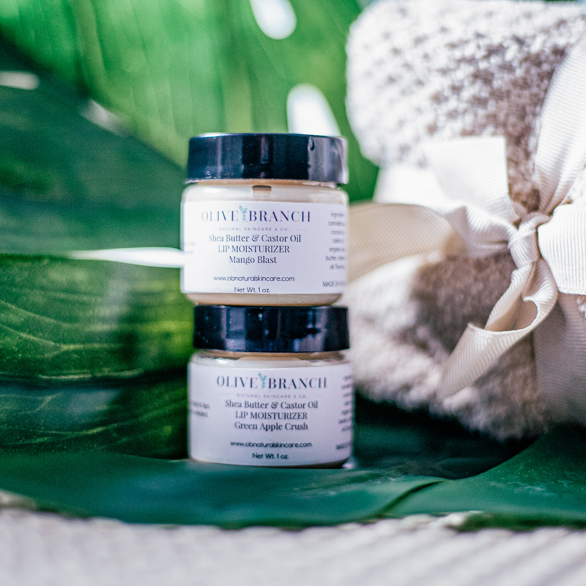 Shea Butter + Castor Oil Lip Moisturizer Olive Branch Natural